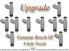 Bosch III UPGRADE Fuel Injectors (10) 4-Hole Nozzle Fits 94-95 Dodge Ram V10 8.0 picture