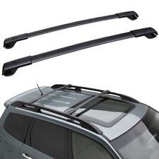 2000-2013 Subaru Forester Aero Roof Rack Cross Bar Set Black OEM NEW E361SSC300 picture