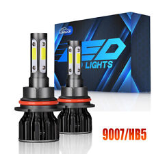 FOR 99-04 Ford Mustang 95-03 F-150 PAIR 9007 led HEADLIGHT BULBS US COMBO picture