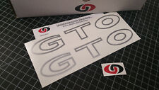 GTO Decals 2pk Side Rocker Panel Sticker Fits Pontiac GTO 5.7L LS1 6.0L LS2 LSX picture