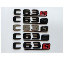 Letters C 63s Emblems for Mercedes Benz W205 C205 S205 A205 C204 C63s C63 S AMG picture