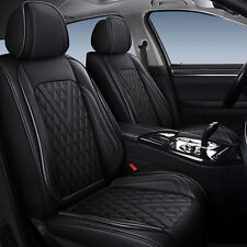 For Audi e-tron Quattro 2019-2021 Car 5-Seat Covers Pretector PU Leather Black picture