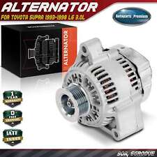 Alternator for Toyota Supra 1993-1998 L6 3.0L 90 Amp 12 Volt CW 6-Groove Pulley picture