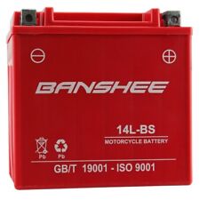 Banshee YTX14L-BS Replacement Battery for STX14L-BS, ETX14L, GTX14L-BS, WCP14L picture