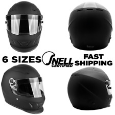 SNELL SA2020 Helmet Adult Full Face Matte Black Men Women Racing picture