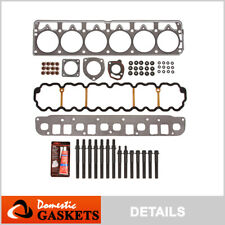 Fits 99-03 Jeep Grand Cherokee Wrangler TJ 4.0L OHV Head Gasket Head Bolts Set picture