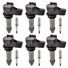 6pcs Ignition Coils + 6pcs Spark Plugs Kit for Cadillac CTS SRX 3.0 3.6L UF569 picture