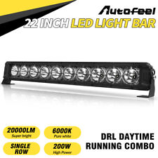 22 Inch LED Light Bar DRL Single Row For Offroad Driving SUV Boat Truck ATV Jeep picture