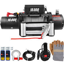 18000Ibs Electric Winch 12V 75Feet Steel Rope 4WD ATV UTV Winch Towing Truck picture