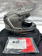 Troy Lee Designs GP Ritn Motocross Helmet Black/Gray Large - 103536014 picture