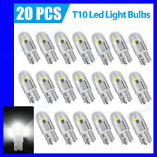 20X T10 194 168 W5W 2825 COB LED License Plate Interior Light Bulbs 6000K White picture
