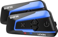 LEXIN 2pcs B4FM 10 Riders V5.0 Motorcycle Bluetooth Headset with Music Sharing, picture