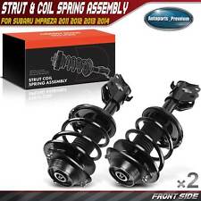 2x Front Complete Strut & Coil Spring Assembly for Subaru Impreza 2011-2014 2.5L picture