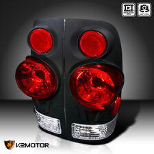 Black Fits 1997-2003 Ford F150 Styleside 3D Retro Style Tail Lights Brake Lamps picture