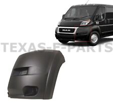 New Fits 2019-2022 Ram Promaster Left Front Bumper Cover W Flare Black 1500-3500 picture