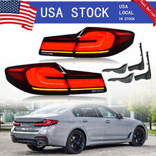 4pcs LED Tail Lights For BMW 5 Series G30 525 530 535 540 2017-2020 Rear Lamp US picture
