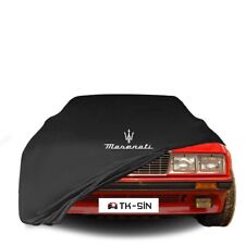 MASERATİ BİTURBO Indoor and Garage Car Cover Logo Option Dust Proof ,Fabric Logo picture