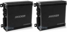 2) Kicker CXA800.1 (46CXA8001) CX Series Monoblock Class-D Car Amplifier picture