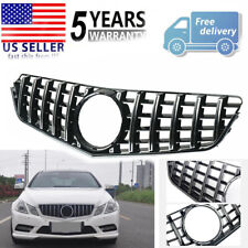 GT Grill Grille for Mercedes-Benz C207 W207 E-CLASS Coupe 2010-2013 Chrome/Black picture