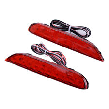 2x Red Lens LED Rear Bumper Reflector Light Fit for Inifinit QX50 QX60 JX35 QX56 picture