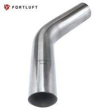 FORTLUFT Universal Mandrel Exhaust Bend Pipe 45 Degree Stainless Steel picture