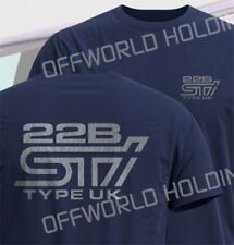 SUBARU 22B STi TYPE UK T Shirt WRX Impreza Outback WRC Rally JDM Motorsport picture