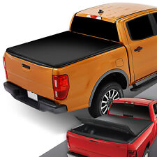 Fit 19-23 Ford Ranger 6' Truck Bed Vinyl Soft Top Folding Tri-Fold Tonneau Cover picture