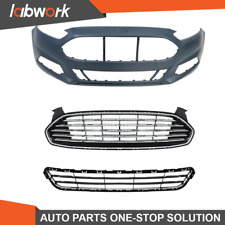 Labwork Front Upper and Lower Grille ＆ Bumper Cover For 2013-2016 Ford Fusion picture