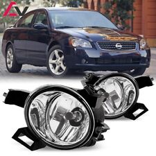 For Nissan Altima 2005-2006 Clear Lens Pair Fog Lights Lamps+Wiring+Switch Kit picture