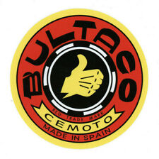 BULTACO Motocross Red Sticker / Decal die cut picture
