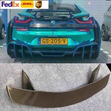 For BMW i8 Coupe real Carbon Fiber Rear Boot Trunk Wing Lip Spoiler 2014-2020 picture