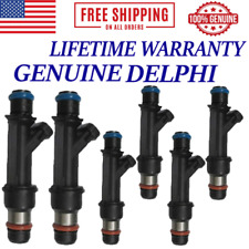 x6 OEM DELPHI Fuel Injectors For 2000-05 Chevy Oldsmobile Buick Pontiac 25323972 picture