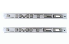 2pcs LIMITED Tailgate Nameplate Emblem for 19-2022 R-a-m HD 2500-3500 (Chrome) picture