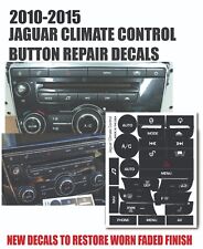 10-15 Jaguar XJ CLIMATE CONTROL MATTE BUTTON REPAIR DECAL AW9318C858BE picture