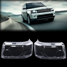 For Land Rover Range Rover Sport 2006-2009 Pair Headlight Headlamp Lens Cover picture