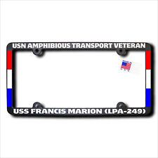 USN Amphibious Transport Vet USS FRANCIS MARION (LPA-249) REFL License Frame picture