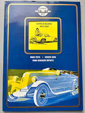 Lotus Elite 1957-1965 road test book picture