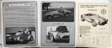 1962 Stallion 429 Sports Roadster Set of Two Sales Folders Originals picture