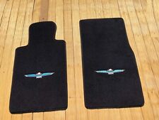 Fit For Ford Thunderbird Floor Mats carpet Black set of2 Fits; 2002-2005 picture
