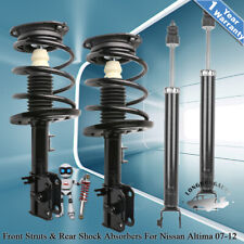 For 07-12 Nissan Altima 4cyl Struts Shock Absorber Complete Front & Rear A set 4 picture