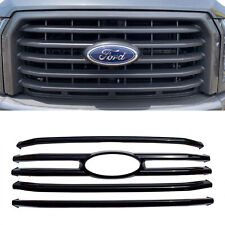 Patented Overlay Black Grille fits 15-17 Ford F-150 XLT picture