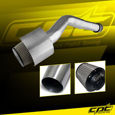 For 05-10 Jeep Grand Cherokee 3.7L V6 Polish Cold Air Intake + Stainless Filter picture