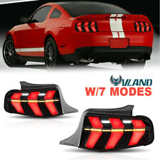 LED Tail Lights 7-Modes Sequential Light For 2010-12 Ford Mustang Base GT AV-X10 picture