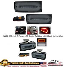 LED Tail Lights + Back Up Fog Lamps W463 G-Wagon Rear Smoked G500 G55 G63 G550 picture