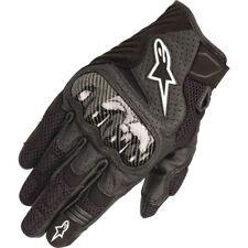 Open Box Alpinestars Adults SMX-1 Air v2 Bike Leather Gloves Black - Large picture