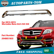 For 2013-2015 Mercedes GLK 350 250 Front Chrome Air Dam Deflector Lower Valance picture