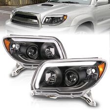 For TOYOTA 4 RUNNER 06-09 PROJECTOR HEADLIGHTS PLANK STYLE BLACK 111616 picture