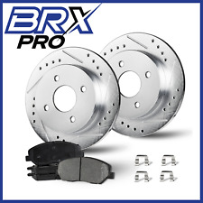 280 mm Front Rotor + Pads For Nissan Cube 2009-2014|NO RUST Brake Kit picture