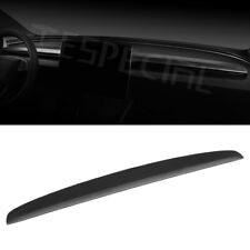 Matte Real Carbon Fiber Dashboard Cover For tesla model 3 Highland 2024 picture