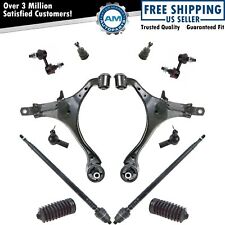 12 Piece Kit Front Control Arm Ball Joint Tie Rod Sway Bar Link for 02-06 CR-V picture